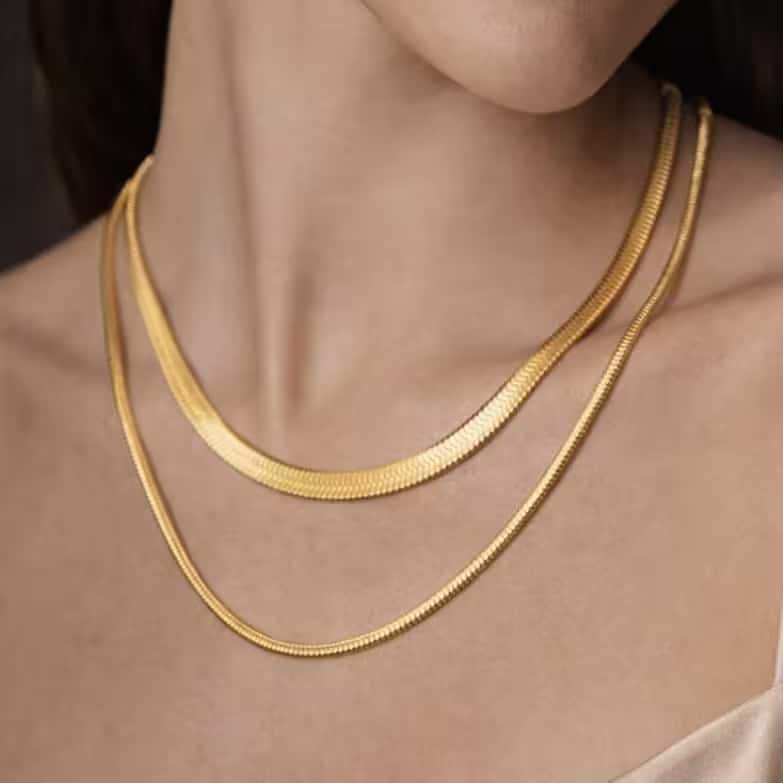 Collar Cascada - fotografía de producto