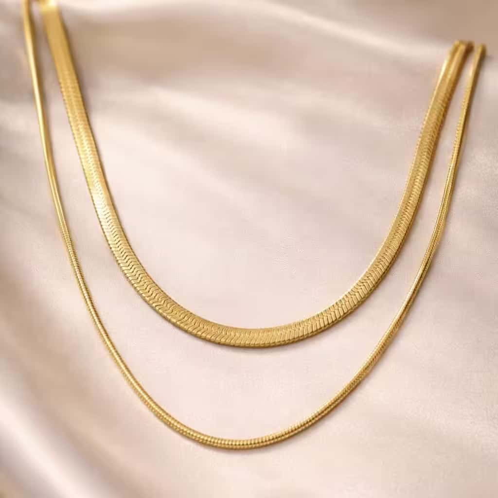 Collar Cascada - fotografía de producto