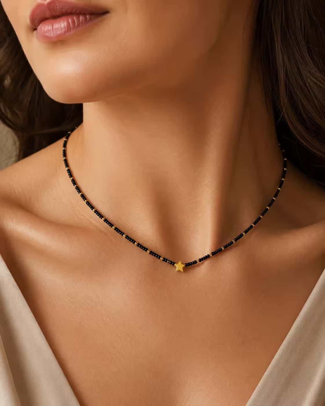 Choker Noche Estrellada - fotografía de producto