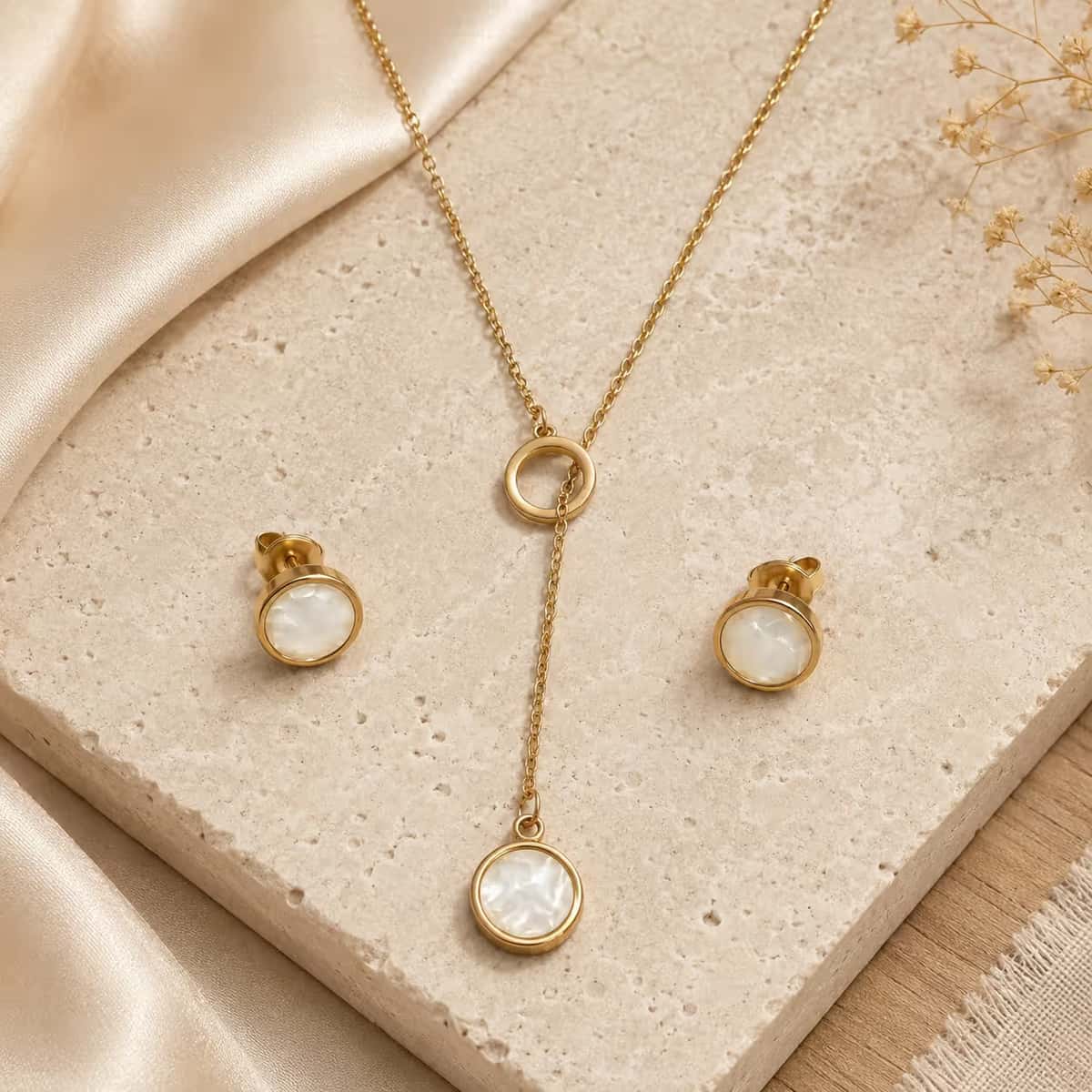 Set Gota Nácar - fotografía de producto