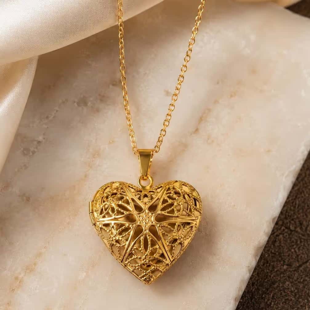 Relicario Corazón - fotografía de producto