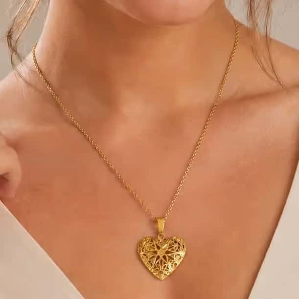 Relicario Corazón - fotografía de producto