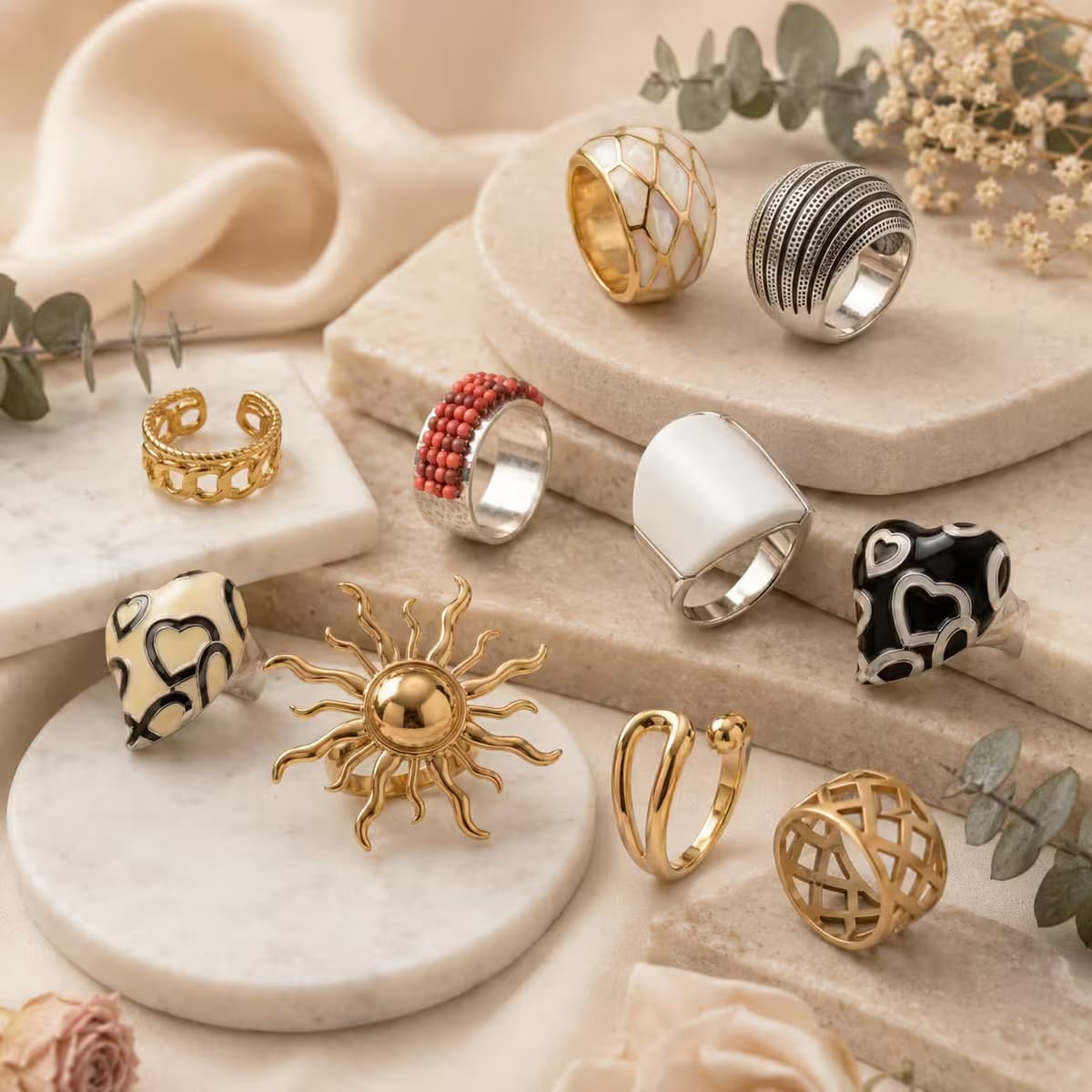 Anillos Tarjeta- Vivelu regalos y decoración