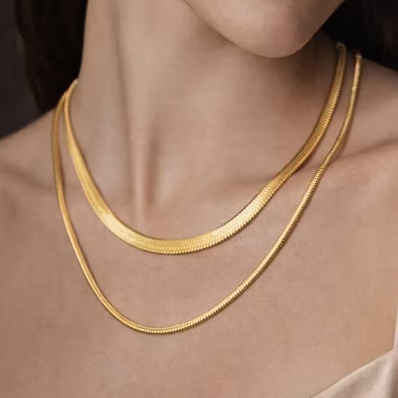 Collar Cascada - fotografía de producto