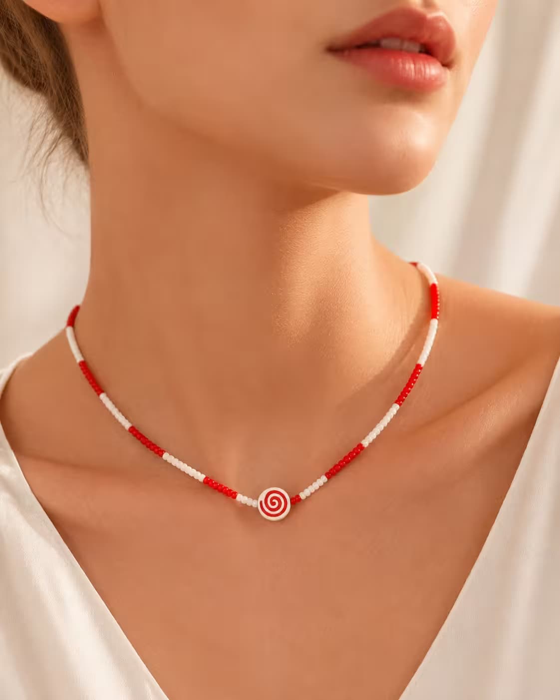 Choker Espiral - fotografía de producto
