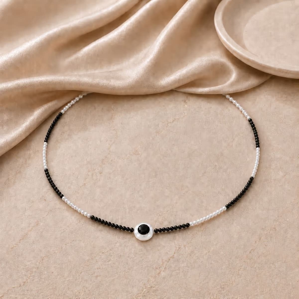 Choker Ajedrez - fotografía de producto