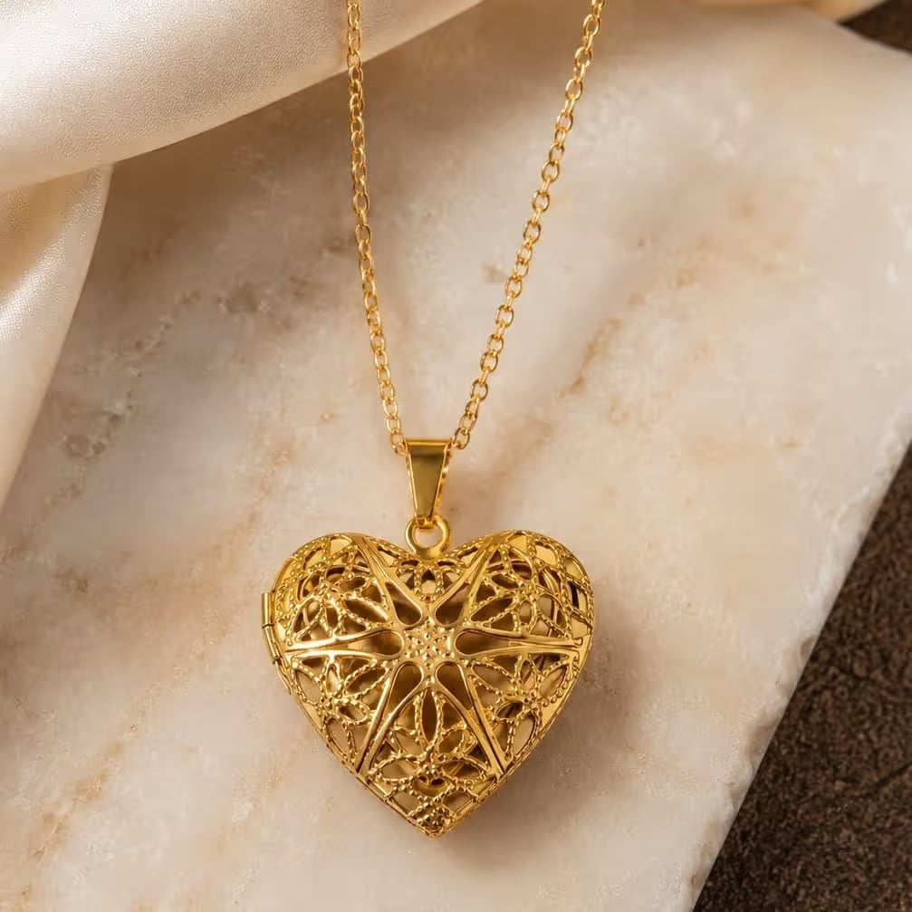 Relicario Corazón - fotografía de producto