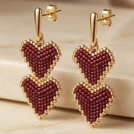 Aretes Mosaico de Amor - fotografía de producto